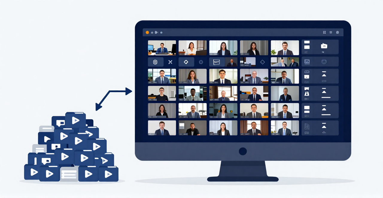 膨大な動画から目的の動画を探し出す - 2時間半で完成した動画発掘システム開発事例