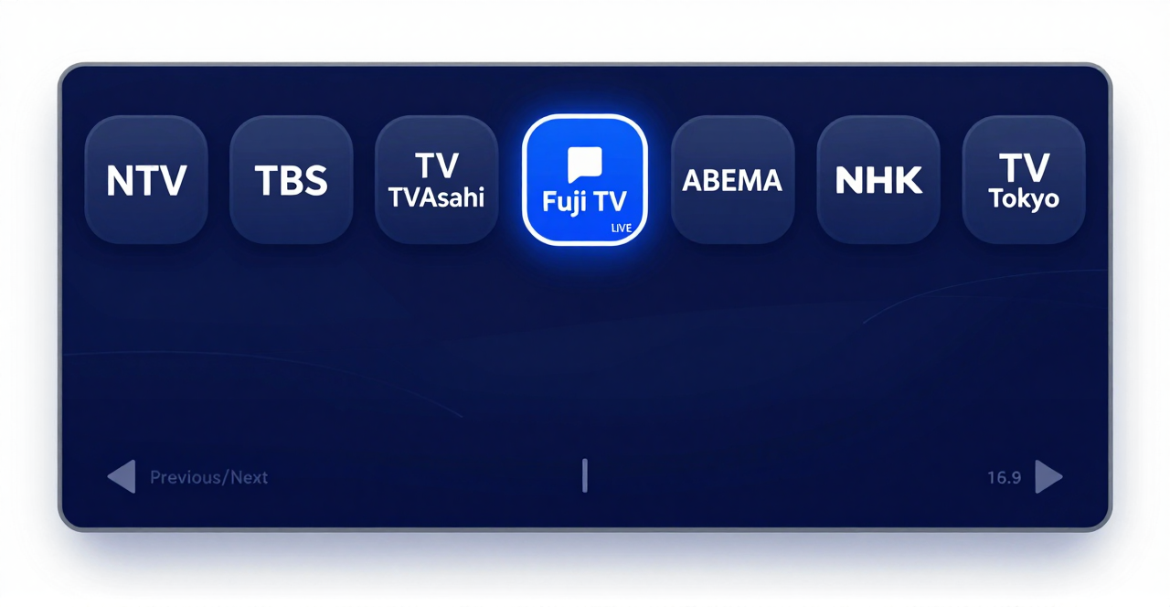 複数ニュース局を瞬時に切り替える - ニュース動画集約アプリ開発事例